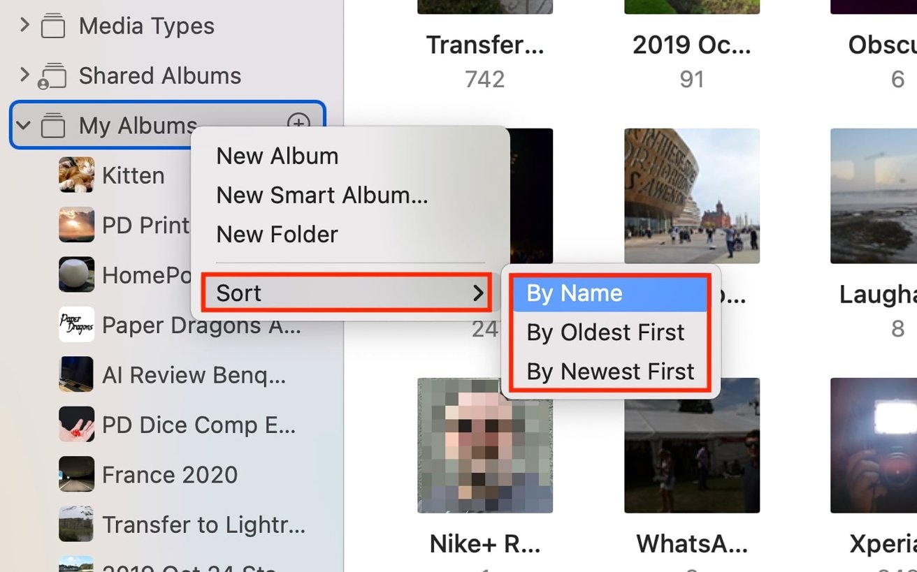 Guidelines to manage album collections in Photos for macOS myhalo