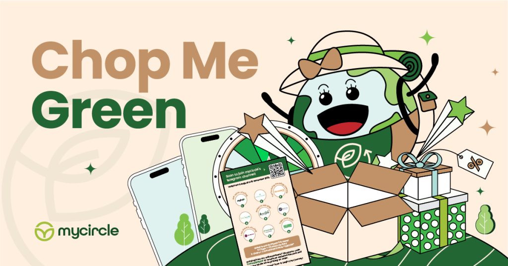 Sustainable Living in Singapore: Chop Me Green Campaign by mycircle