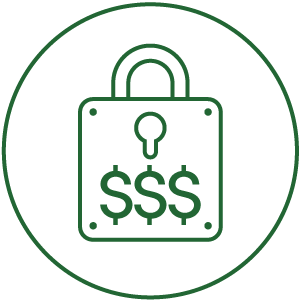 trade-in price lock icon