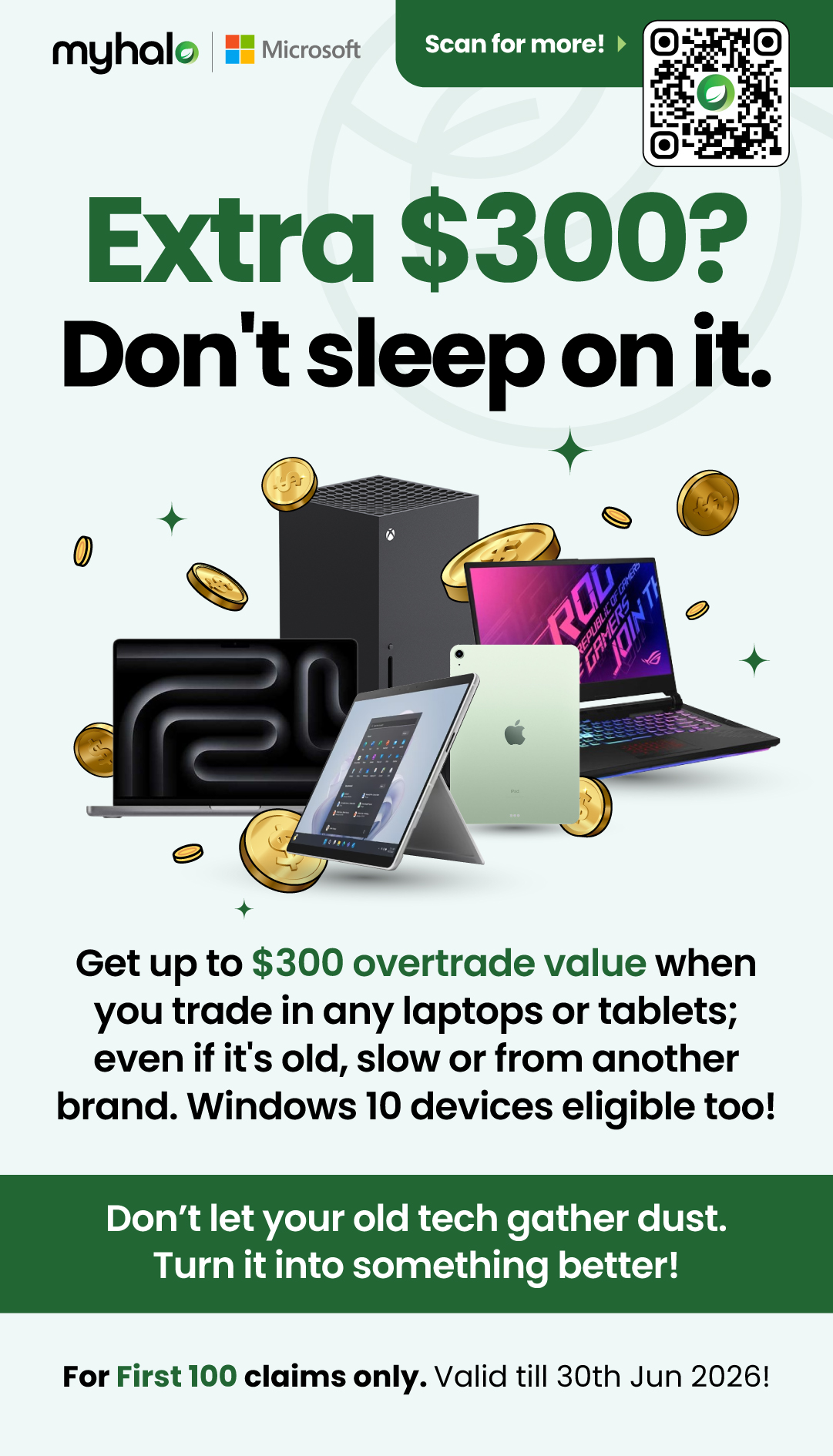 Extra $300 - Kiosk