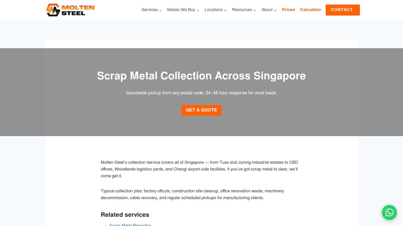 Molten Steel Pte Ltd